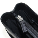 BURBERRY Nova Check Hand Bag Canvas Beige Silver Auth am9603A-20