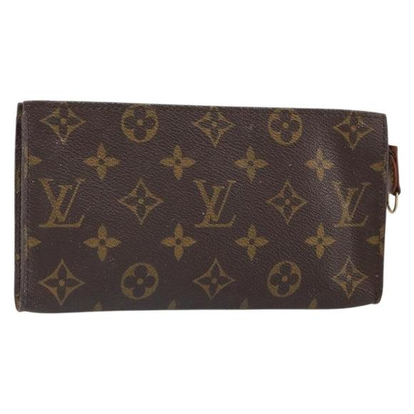 LOUIS VUITTON Monogram Bucket GM Accessory Pouch LV Auth am9606