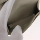 GUCCI GG Canvas Guccissima Card Case Leather White 120965 Auth am9609A-9