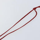 Baccarat Necklace Glass Orange Auth am9611-10