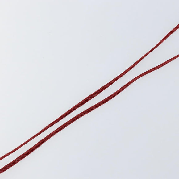 Baccarat Necklace Glass Orange Auth am9611