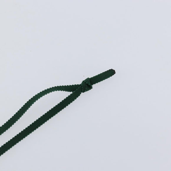 Baccarat Necklace Glass Green Auth am9612