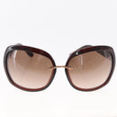 GUCCI Sunglasses plastic Dark Brown Auth am9614-2