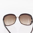 GUCCI Sunglasses plastic Dark Brown Auth am9614-3
