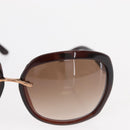 GUCCI Sunglasses plastic Dark Brown Auth am9614-5