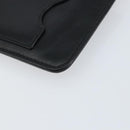 Salvatore Ferragamo Gancini Coin Purse Leather Black Gold Auth am9616-15