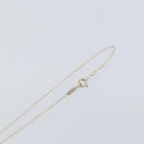 TIFFANY&Co. Open Heart Necklace Ag925 Silver Auth am9618-10