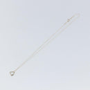 TIFFANY&Co. Open Heart Necklace Ag925 Silver Auth am9618-2