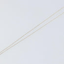 TIFFANY&Co. Open Heart Necklace Ag925 Silver Auth am9618-4