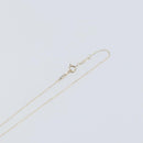 TIFFANY&Co. Open Heart Necklace Ag925 Silver Auth am9618-5
