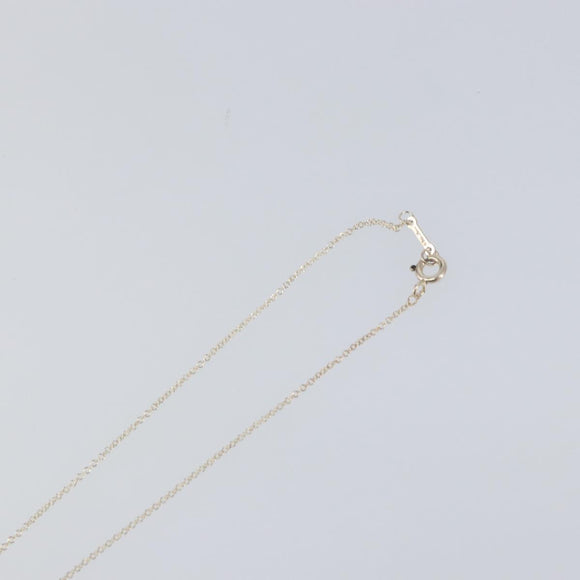 TIFFANY&Co. Loving Heart Necklace Ag925 Silver Auth am9619