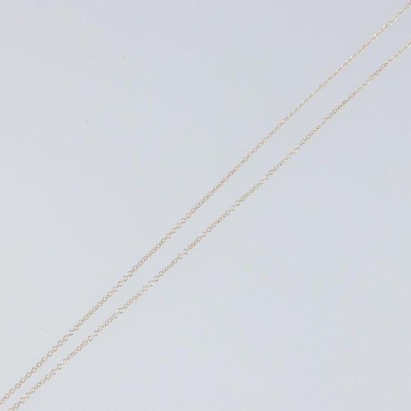 TIFFANY&Co. Loving Heart Necklace Ag925 Silver Auth am9619