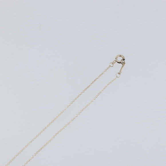 TIFFANY&Co. Loving Heart Necklace Ag925 Silver Auth am9619