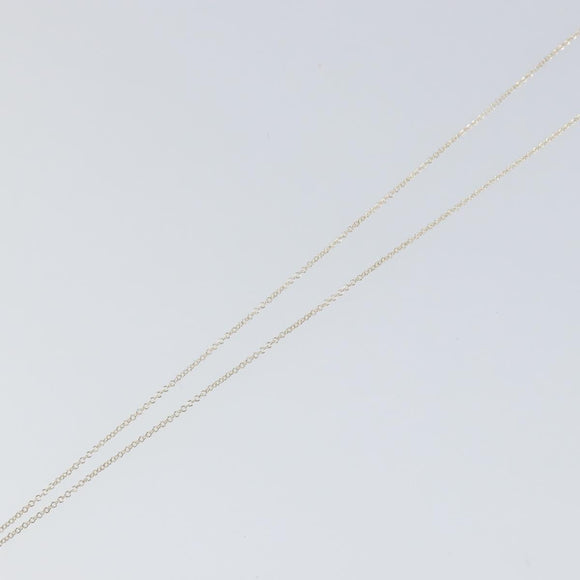 TIFFANY&Co. Loving Heart Necklace Ag925 Silver Auth am9619