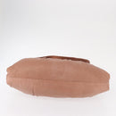 FENDI Celeria Shoulder Bag Leather Pink Silver Auth am9621-6