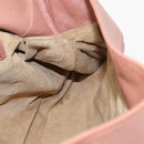 FENDI Celeria Shoulder Bag Leather Pink Silver Auth am9621-23