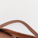 FENDI Celeria Shoulder Bag Leather Pink Silver Auth am9621-14