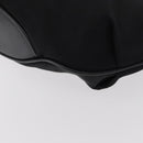 BURBERRY Nova Check Shoulder Bag Nylon Black Silver Auth am9622-9