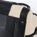 Chloe Alice Hand Bag Leather Black Gold Auth am9624-10