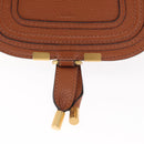 Chloe Hand Bag Straw Leather Beige Auth am9625-10