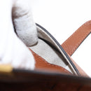 Chloe Hand Bag Straw Leather Beige Auth am9625-20