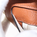 Chloe Hand Bag Straw Leather Beige Auth am9625-12