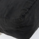 FENDI Zucca Canvas Shoulder Bag Black Silver Auth am9627-15