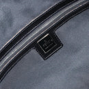 FENDI Zucca Canvas Shoulder Bag Black Silver Auth am9627-19