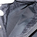 FENDI Zucca Canvas Shoulder Bag Black Silver Auth am9627-11