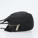 FENDI Zucca Canvas Shoulder Bag Black Silver Auth am9627-4