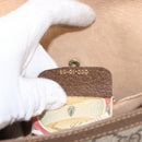 GUCCI GG Supreme Web Sherry Line Clutch Bag PVC Beige Gold 89 01 030 Auth am9631-19