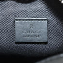 GUCCI GG Supreme Sherry Line Shoulder Bag PVC Black Silver 598103 Auth am9634M-24