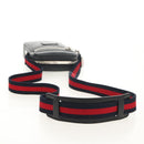 GUCCI GG Supreme Sherry Line Shoulder Bag PVC Black Silver 598103 Auth am9634M-7