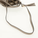 GUCCI Soho Hand Bag Leather 2way Champagne Gold Gold 336751 Auth am9635V-10