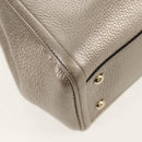 GUCCI Soho Hand Bag Leather 2way Champagne Gold Gold 336751 Auth am9635V-13