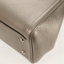 GUCCI Soho Hand Bag Leather 2way Champagne Gold Gold 336751 Auth am9635V-16