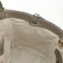 GUCCI Soho Hand Bag Leather 2way Champagne Gold Gold 336751 Auth am9635V-20
