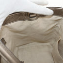 GUCCI Soho Hand Bag Leather 2way Champagne Gold Gold 336751 Auth am9635V-21