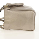 GUCCI Soho Hand Bag Leather 2way Champagne Gold Gold 336751 Auth am9635V-4