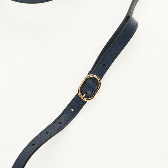 GUCCI Flora Hand Bag Canvas 2way Blue White 550141 Auth am9636M