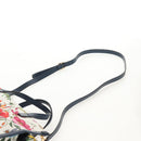 GUCCI Flora Hand Bag Canvas 2way Blue White 550141 Auth am9636M-15