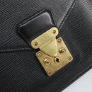 LOUIS VUITTON Epi Monceau 28 Hand Bag Black M52122 LV Auth am9637-18