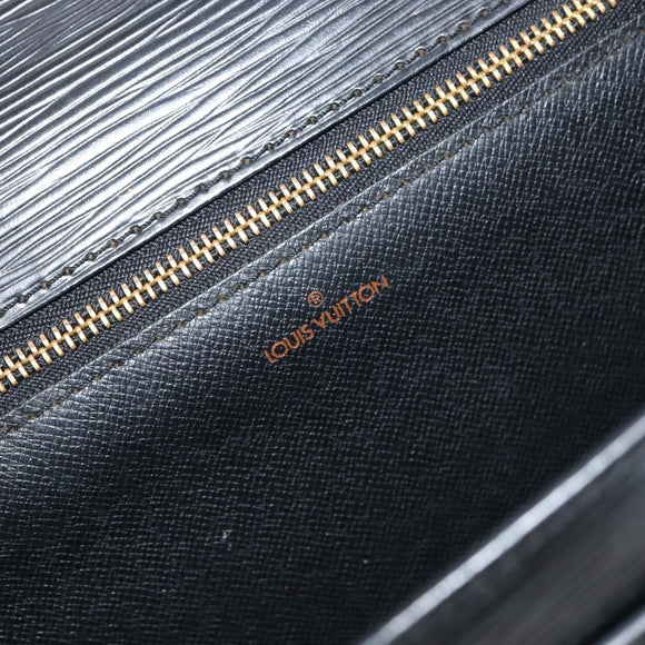 LOUIS VUITTON Epi Monceau 28 Hand Bag Black M52122 LV Auth am9637