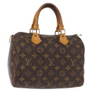 LOUIS VUITTON Monogram Speedy 25 Hand Bag M41528 LV Auth am9638-1