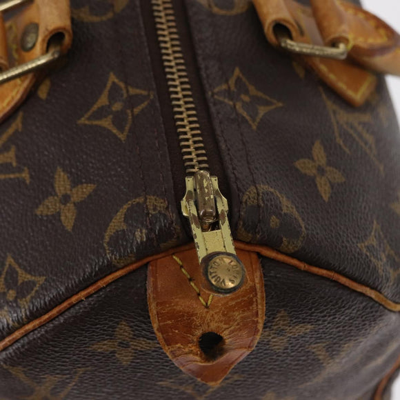 LOUIS VUITTON Monogram Speedy 25 Hand Bag M41528 LV Auth am9638