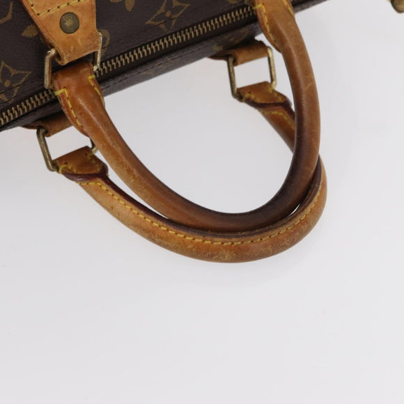 LOUIS VUITTON Monogram Speedy 25 Hand Bag M41528 LV Auth am9638