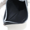 Christian Dior Card Case Leather Black Auth am9643V-15
