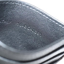 Christian Dior Card Case Leather Black Auth am9643V-19