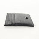 Christian Dior Card Case Leather Black Auth am9643V-4