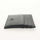 Christian Dior Card Case Leather Black Auth am9643V-5
